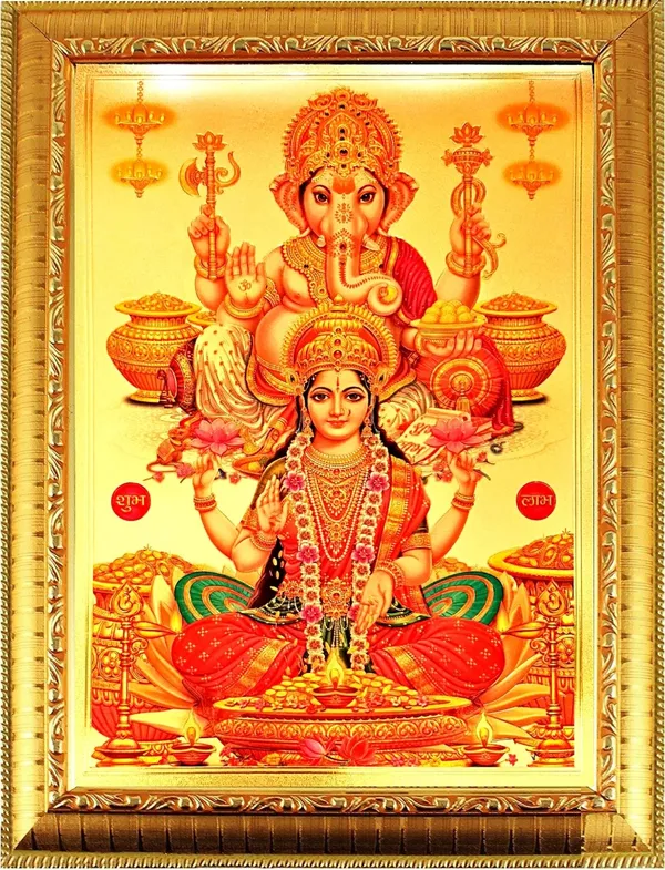 Photo_&_Frame_Laxmi_Ganesh