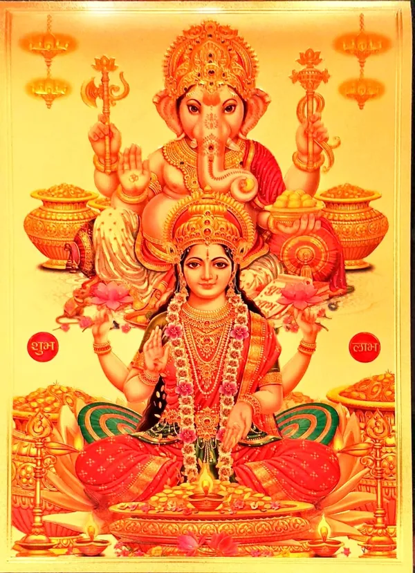 Photo_&_Frame_Laxmi_Ganesh
