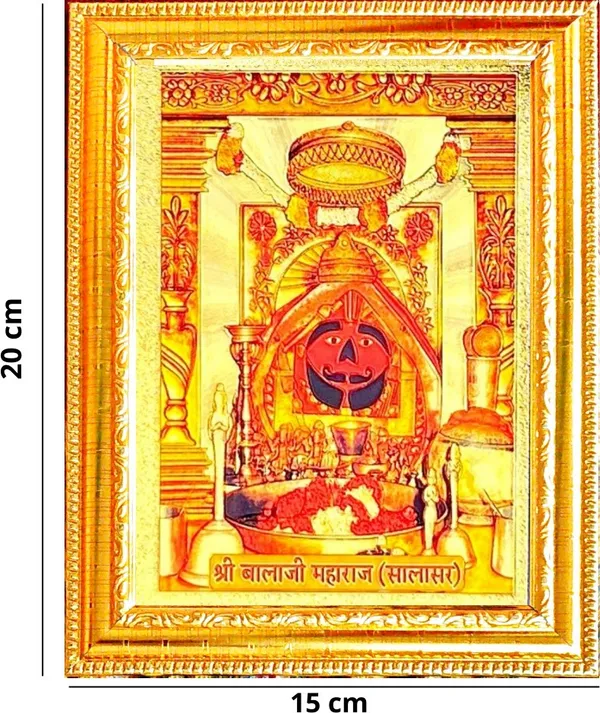 Photo_&_Frame_Salasar_Balaji_Framed_Synthetic_Wood_Golden_Foil