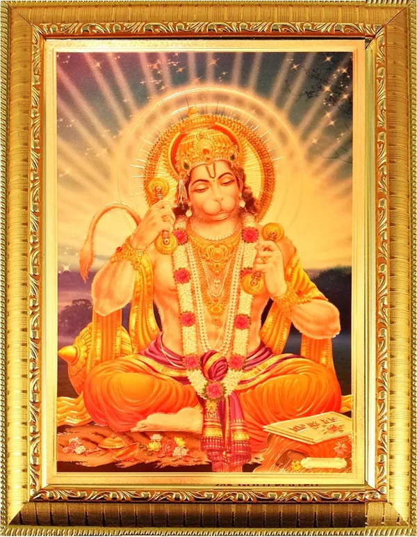 Photo_&_Frame_Bajrang_Bali_Hanuman_Ji