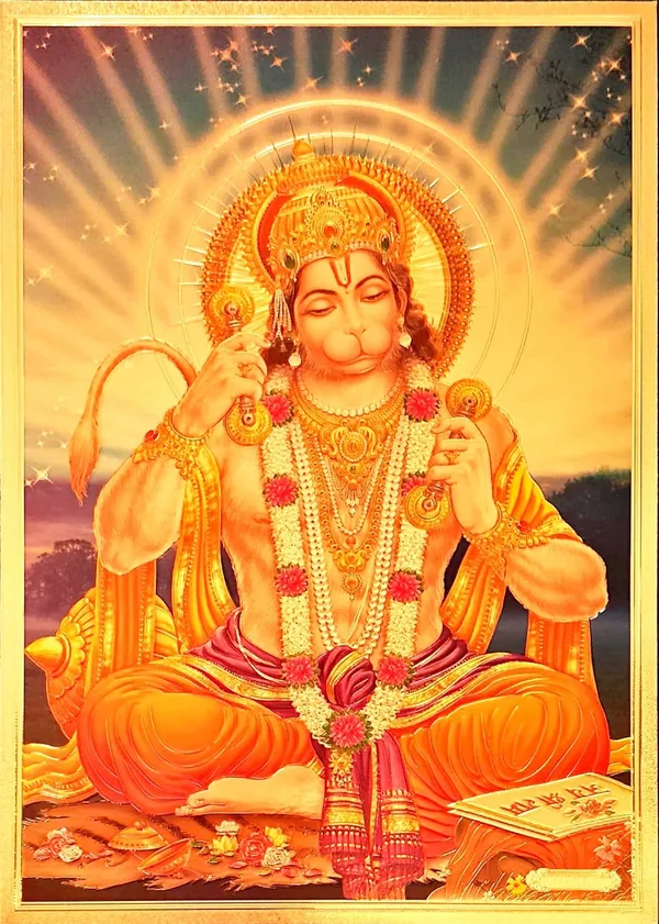 Photo_&_Frame_Bajrang_Bali_Hanuman_Ji