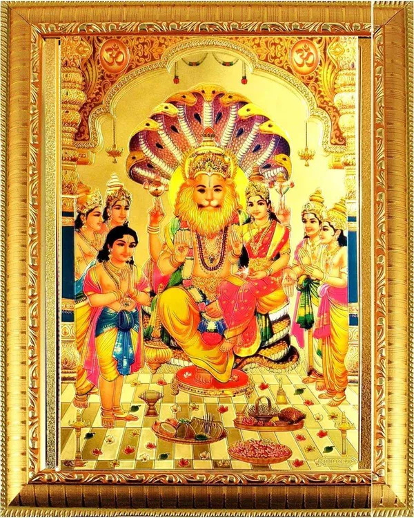 Photo_&_Frame_Lord_Narasimha___|_God___|_God_Photos_|_Bhagwan_Photo