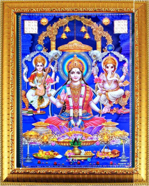 Photo_&_Frame_Laxmi_Ganesh_Saraswati_|_God__s_|_Hindu_God_Photo_|_Bhagwan_Photo