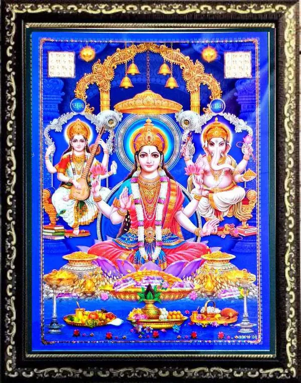 Photo_&_Frame_Laxmi_Ganesh_Saraswati_|_God__s_|_Hindu_God_Photo_|_Bhagwan_Photo
