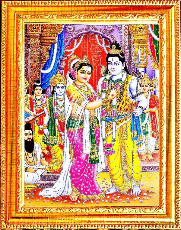 Photo_&_Frame_Shiv_Parvati_Vivah