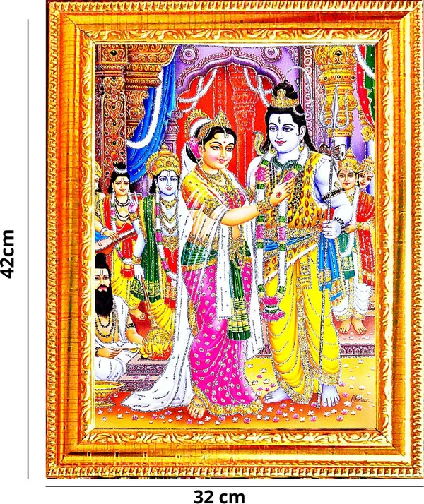 Photo_&_Frame_Shiv_Parvati_Vivah