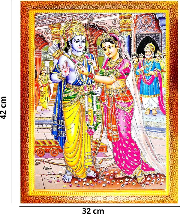Photo_&_Frame_Ram_Vivah___|_Ram_Sita_Vivah_|_Hindu_Deity_Photo