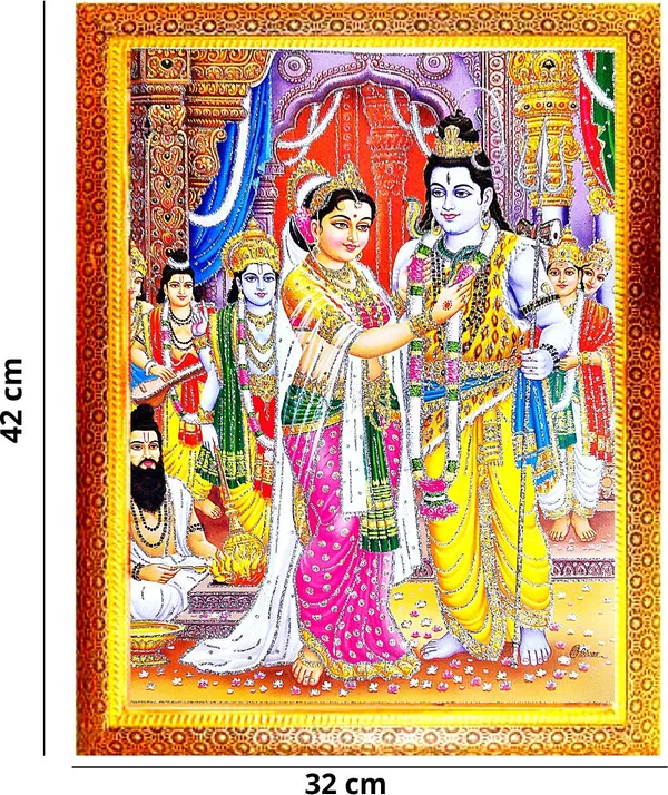 Photo_&_Frame_Shiv_Parvati_Vivah
