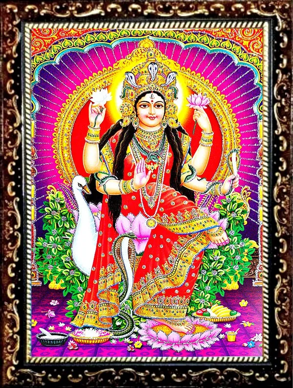Photo_&_Frame_Manasa_Devi_|_Nag_Devi_Mata_|_Goddess_Of_Sanakes