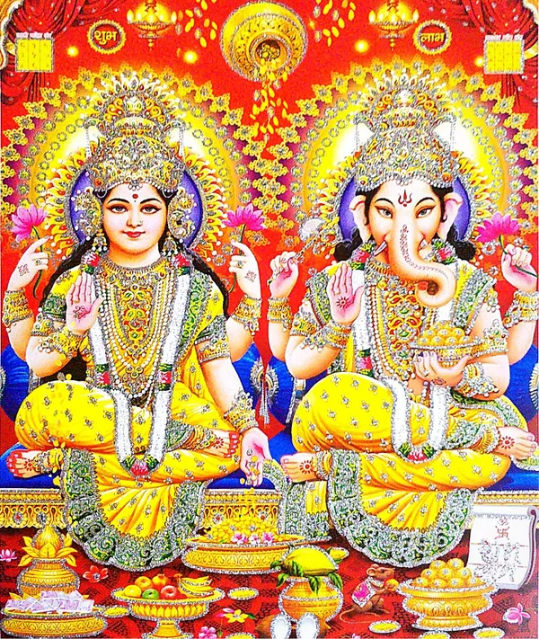 Photo_&_Frame_Laxmi_Ganesh_Saraswati
