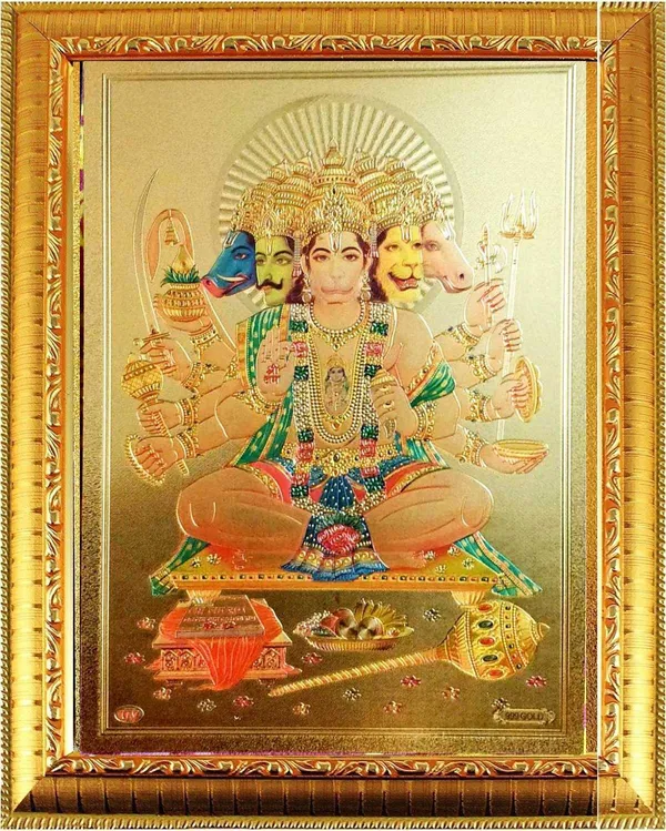 Photo_&_Frame_God_Panchmukhi_Hanuman_Jee