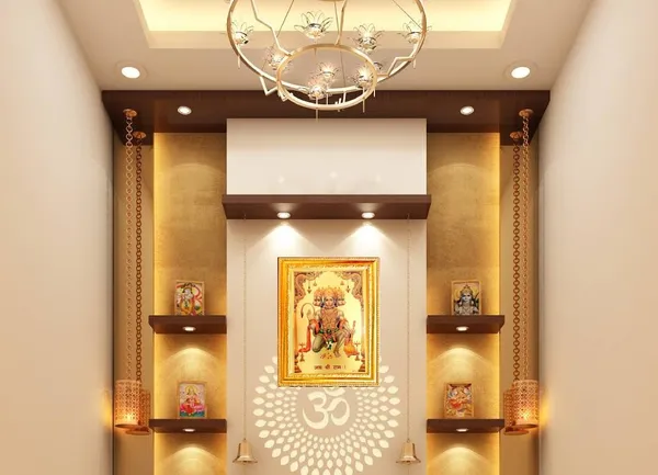 Photo_&_Frame_SUNINOW_Gold_foil_embossed_Panchmukhi_Hanuman___(_33_x_24_cm_)