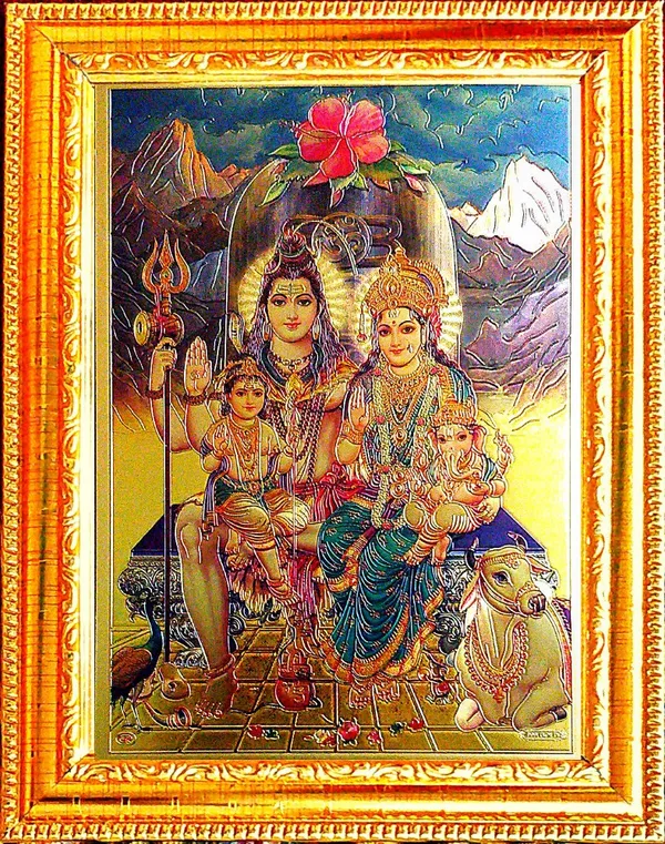 Photo_&_Frame_Shiv_Parivar