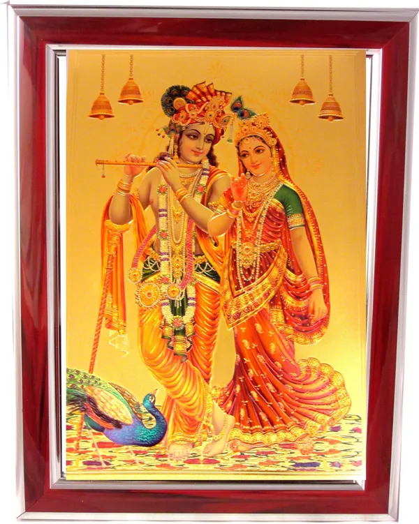 Photo_&_Frame_Radha_Krishna