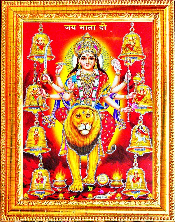 Photo_&_Frame_Nav_Durga_Maa
