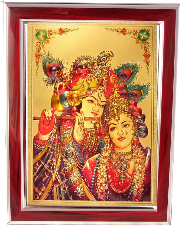 Photo_&_Frame_Radha_Krishna