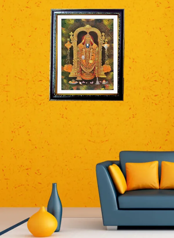 Photo_&_Frame_Tirupati_Balaji___|_Big_Size___(_48_X_37_)_|