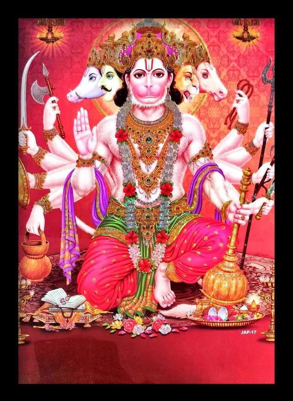 Photo_&_Frame_Panchmukhi_Hanuman___|___|