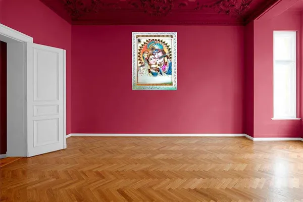 Photo_&_Frame_Radha_Krishna