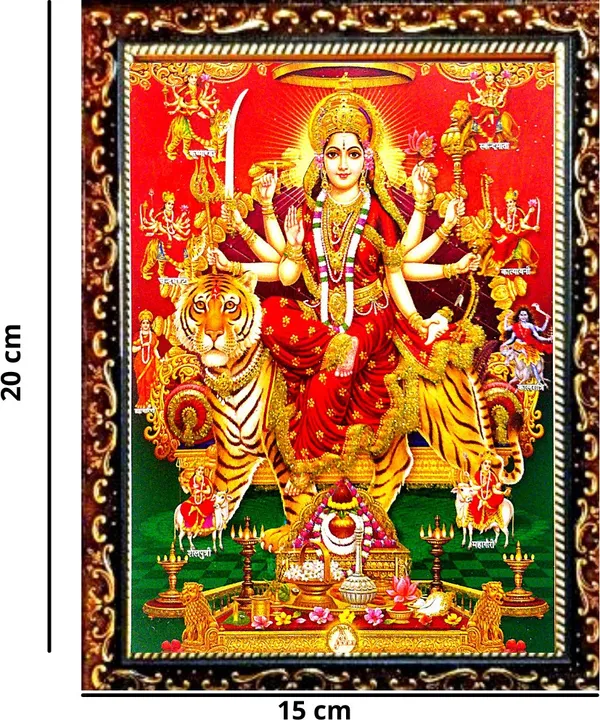 Photo_&_Frame_Durga_Maa