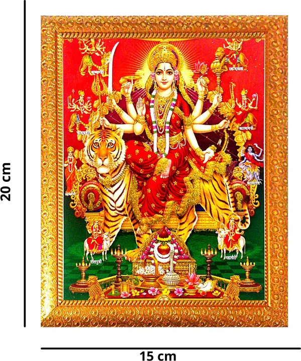 Photo_&_Frame_Durga_Maa