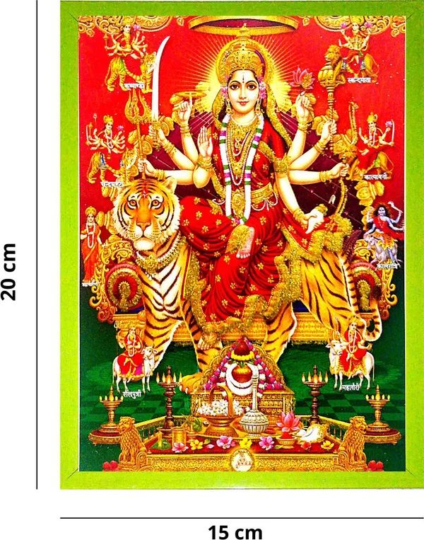 Photo_&_Frame_Durga_Maa