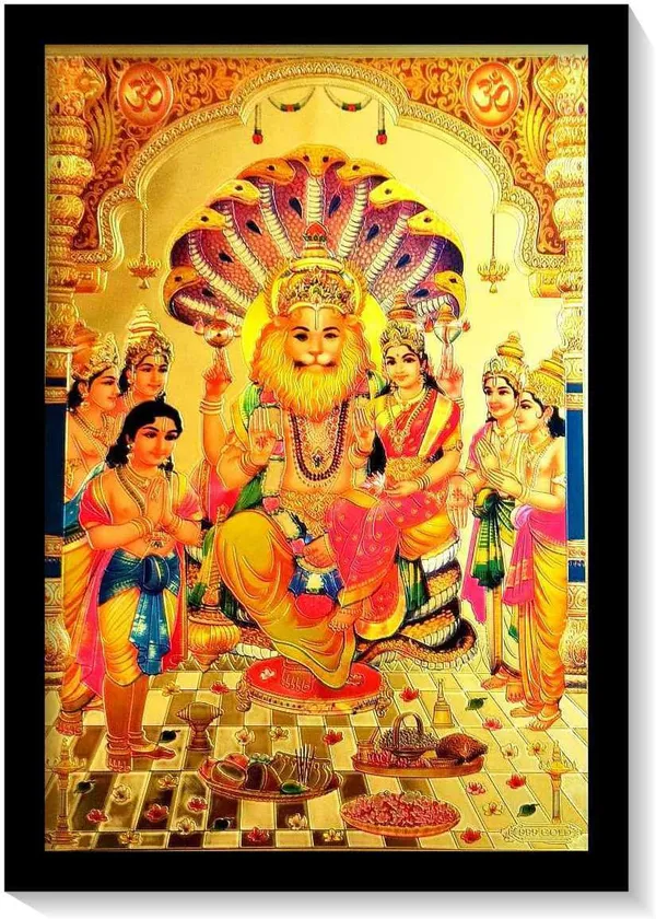Photo_&_Frame_Lord_Narasimha