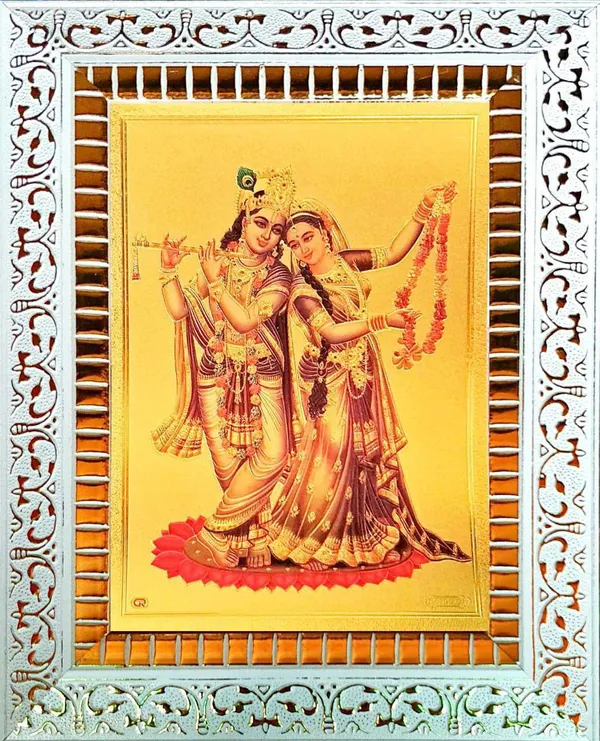 Photo_&_Frame_Radha_Krishna