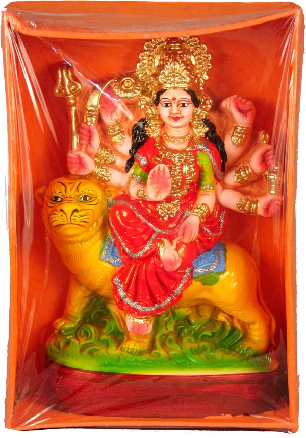 Durga_Maa_Idol_|_Maa_Durga_Murti_Decorative_Showpiece_-_25_Cm_(Terracotta,_Multicolor)