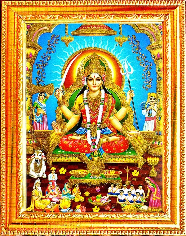 Photo_&_Frame_Santoshi_Mata