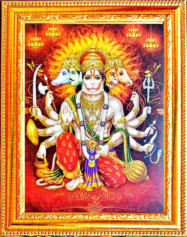 Photo_&_Frame_Panchamukhi_Hanuman_Ji_|_Hindu