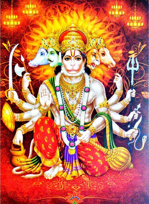 Photo_&_Frame_Panchamukhi_Hanuman_Ji_|_Hindu