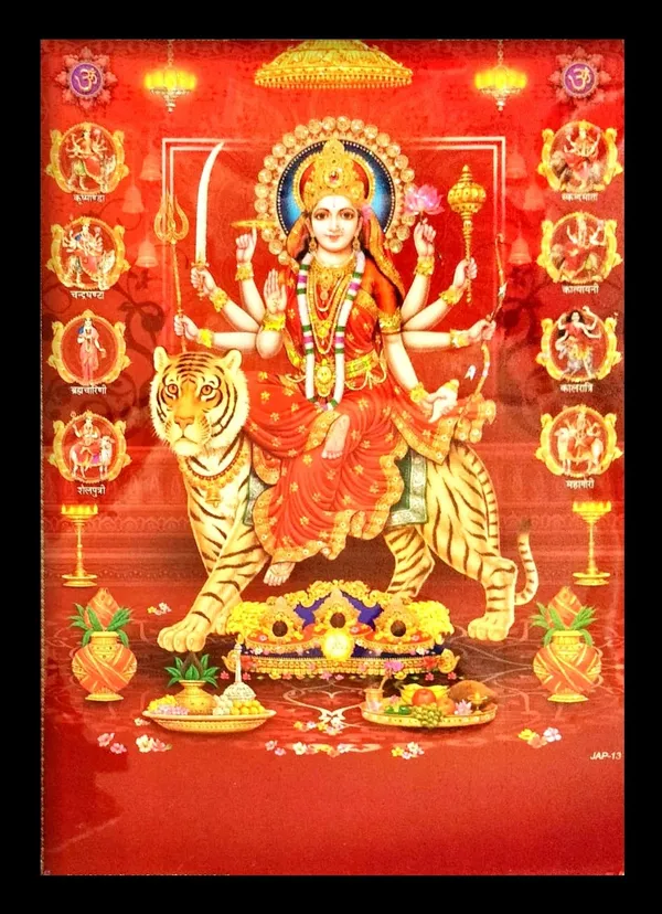 Photo_&_Frame_3D_Photo_Of_Nav_Durga_Maa__|_Durga_Maa___|_Big_Size