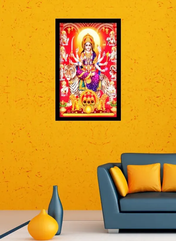 Photo_&_Frame_Nav_Durga_Maa___|___For_Wall_Hanging_|_Maa_Durga___|_God__s