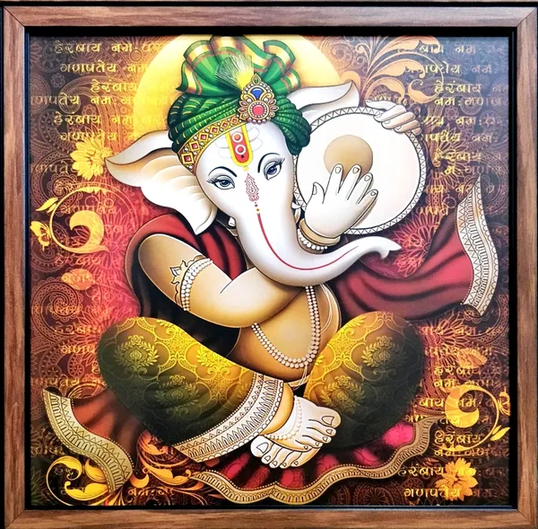 Photo_&_Frame_3_Ganesha_Wall_Paintings_With_Frame_For_Living_Room_Wall_Hanging_Digital_Reprint_13_Inch_X_13_Inch_Painting_(With_Frame,_Pack_Of_3)