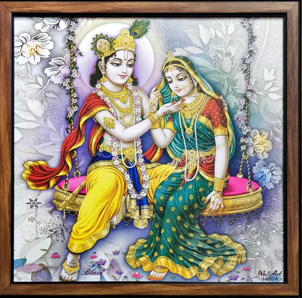 Photo_&_Frame_3_Radha_Krishna_Wall_Paintings_With_Frame_For_Living_Room