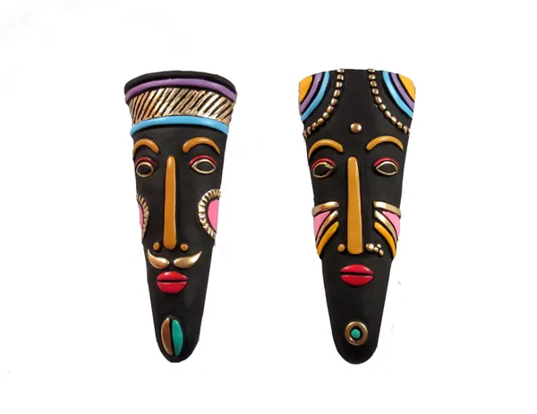 Terracotta_Wall_Hanging_Tribal_King_Queen_Mask_Decorative_Showpiece_|_Home_Decor_Decorative_Showpiece_-_17_Cm_(Terracotta,_Multicolor)