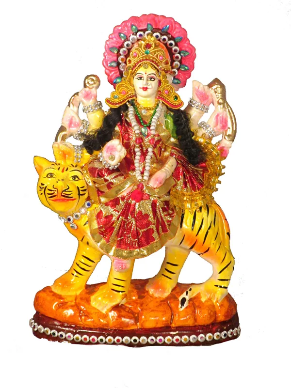 Goddess_Maa_Durga_Devi_Idol_Statue_Sherawali_Mata_Rani_Spiritual_Puja_Vastu_Showpiece_Figurine