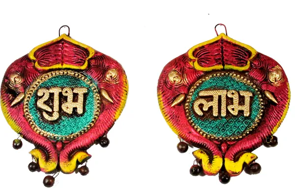 Premium_Quality_Handmade_Terracotta_Shubh_Labh_Wall_Hanging_For_Home_Decor_Decorative_Showpiece_-_16_Cm_(Terracotta,_Multicolor)