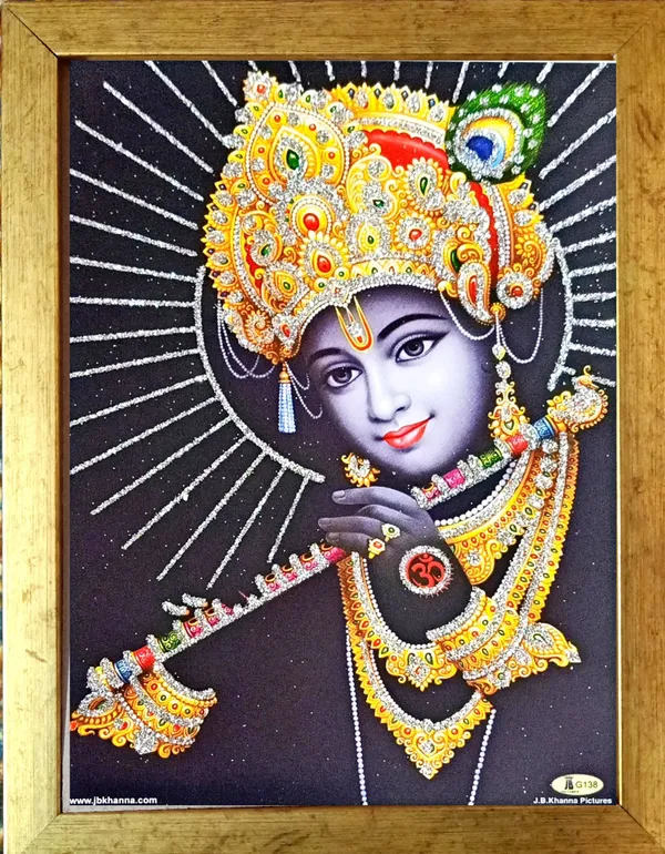Photo_&_Frame_Lord_Krishna