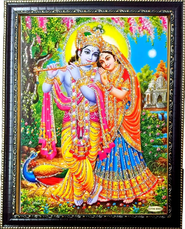 Photo_&_Frame_Radha_Krishna