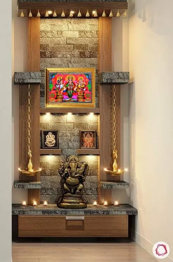 Photo_&_Frame_Laxmi_Ganesh_Saraswati_With_Shubh_Labh___|_God__s_|_Hindu_God_Photo_Bhagwan_Photo_Small_Size_Photo_Of_7X_5_Inch