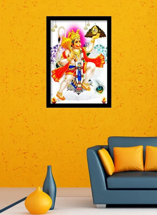 Photo_&_Frame_Big_Size_Poster_Of_Hanuman_Ji_With_Frame_(48_X_34_Cm_)|_God__s_|_Hindu_God_Photo_|_Bhagwan_Photo