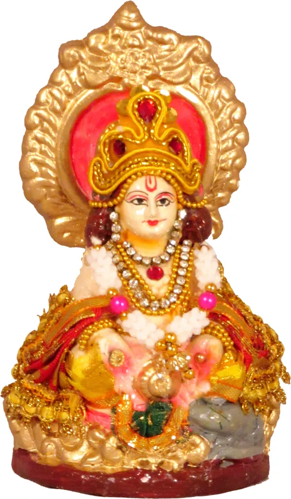 Terracotta_Kuber_Ji_Murti_|_Kuber_Statue_Decorative_Showpiece_-_8_Cm_(Clay,_Multicolor)