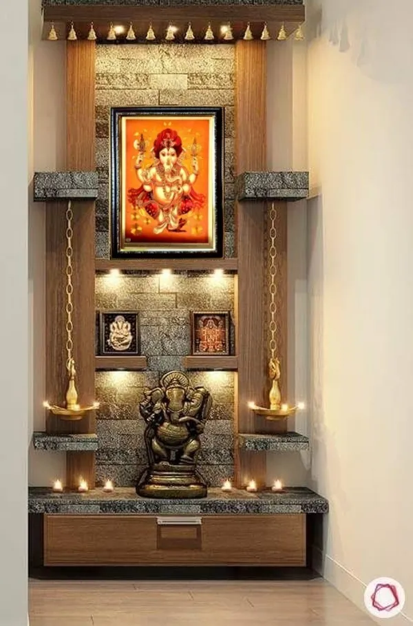Photo_&_Frame_Gold_Foil_Embossed_Ganesha___(33_X_24_Cm_)
