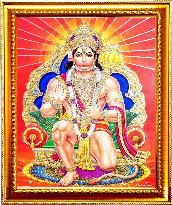 Photo_&_Frame_Hanuman_Ji
