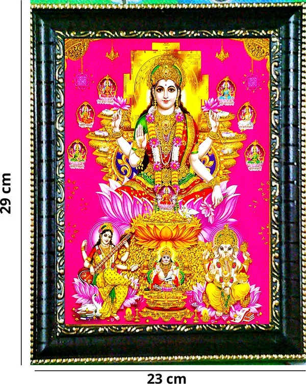 Photo_&_Frame_Ashta_Laxmi_Ji_With_Saraswati_Ji_Kuber_Ji_And_Ganesh_Ji