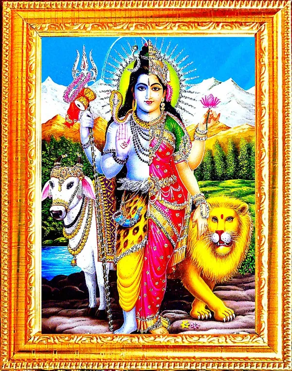Photo_&_Frame_Adishakti_|_Devi_Parvati|_Mahadevi_|_Abhaya_Shakti|_Adi-Para_Shakti