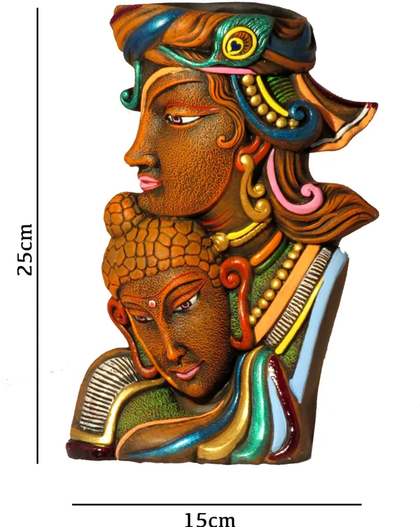 Terracotta_Krishna_And_Buddha_Flower_Pot_/_Flower_Vase_For_House_Terracotta,_Earthenware_Vase_(9.8_Inch,_Brown)