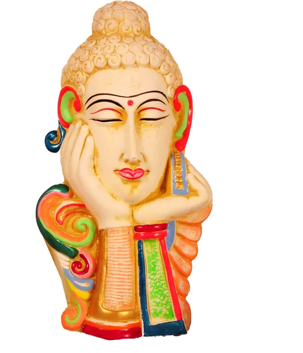 Terracotta_Buddha_Pot_Terracotta_Vase_(11.8_Inch,_Beige)